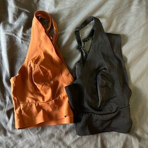 Orange and Black bralette bundle